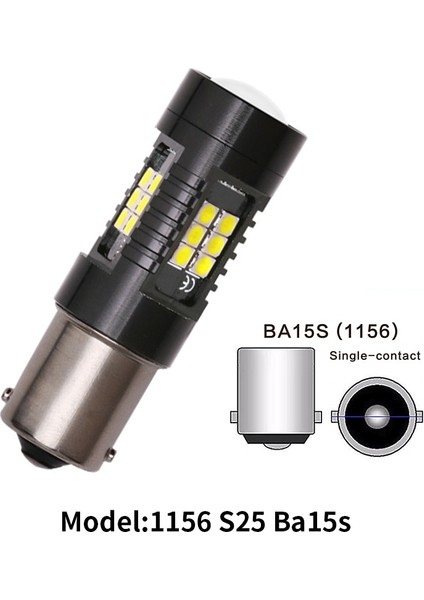 Kırmızı Stil 1156 BA15S P21W 1x Canbus Hiçbir E BAU15S PY21W Araba LED Dönüş Sinyali Işık Ba BAY15D W Araba Için LED Ampuller 12V 24V (Yurt Dışından)