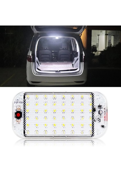 48 LED Panel Işık Araba Iç Okuma Lambası Van Kamyon Rv Tekne Camper Işıkları Şerit Için Yüksek Parlaklık Kabin Işıkları (Yurt Dışından)