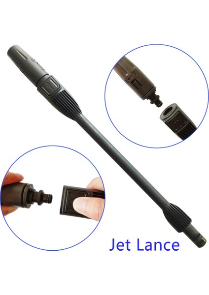 Karcher Jet Lance Stili Basınçlı Yıkama Değnek Ucu Su Püskürtme Lance Nozul Döner Turbo Lance Araba Yıkama Su Jet Lance Için Karcher Basınçlı Yıkama (Yurt Dışından)