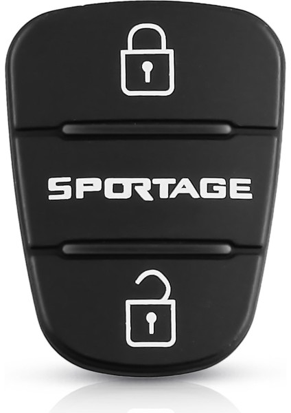 Model 6 Stili Keyyou Kauçuk Düğme Pedleri Hyundai Picanto Solaris Rıo Sportage Için 3 Düğmeler Elantra Kia Verna Flip Katlanır Araba Anahtarı Kabuk Kılıf (Yurt Dışından)
