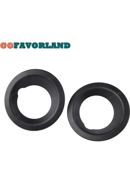 Sol Taraf Stili Aksesuar Çifti Sol Sağ Ön Tampon Sis Lambası Sis Lambası Halkası Kapağı Bmw X3 E Için (Yurt Dışından) fiyatları