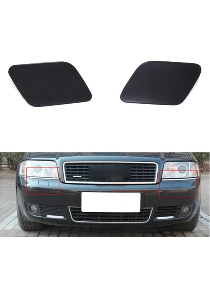 Siyah Stil Audi Aair Araba Ön Tampon Far Yıkama Memesi Kapağı 4bd 4bd Için (Yurt Dışından) fiyatları