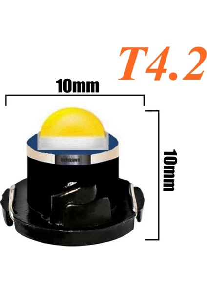 Mavi Stil T4.2 W5W B8.5d B8.4d B8.3d LED Ampuller Araba Gösterge Paneli Lambası Otomatik Gösterge Paneli Isınma Gösterge Işığı (Yurt Dışından)