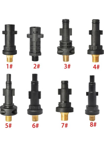 Renksiz Stil Köpük Nozul Kar Köpük Lance Köpük Topu Adaptörü Plastik Bayonet Karcher Ar Bosch Sun Joe Sterwins Basınçlı Yıkama Için Uydurma (Yurt Dışından)