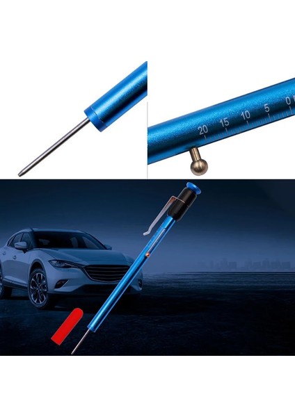 1 Adet Kalem Tipi Lastik Diş Derinliği Ölçer Fren Pabucu ve Ped Aşınma Ölçer Ölçme El Aletleri Için Oto (Yurt Dışından)