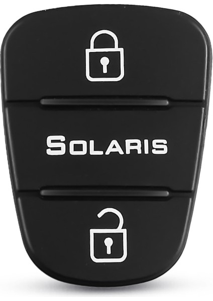 Model 7 Stili Keyyou Kauçuk Düğme Pedleri Hyundai Picanto Solaris Rıo Sportage Için 3 Düğmeler Elantra Kia Verna Flip Katlanır Araba Anahtarı Kabuk Kılıf (Yurt Dışından)