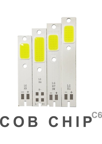 H7 H8 H9 H10 H11 Stili C6 Araba Far Ampulleri Için Ob LED H1 H4 H7 Hb3 Hb H Otomatik Far Işık Kaynağı C6 Cob K (Yurt Dışından) indirimleri