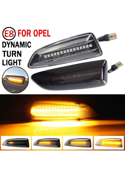 Dinamik Kristal Tipi 2 Adet LED Dinamik Yan Işaretleyici Dönüş Sinyali Işık Opel Astra J Astra Jk Zafira C Için Sıralı Flaşör Insignia B Grandland x (Yurt Dışından) fırsatları