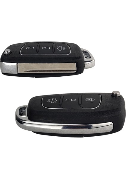 HY20 Bıçak Stili Okeytech 3 Düğmeler Uzaktan Kumanda Araba Anahtarı Kabuk Hyundai Solaris IX35 IX45 HY20TOY40 Blade ile Flip Katlanır Değiştirme (Yurt Dışından) fırsatları