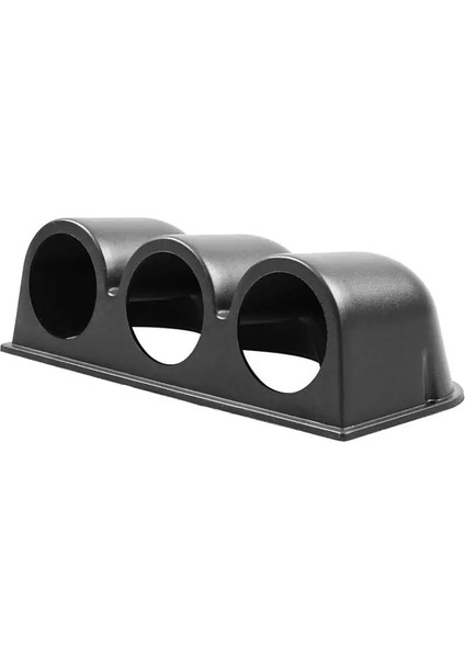 3 Tutucu Stili 52MM Gösterge 12V Su Sıcaklığı Yağ Sıcaklık Göstergesi Yağ Basın Yakıt Volt Göstergesi Hava Yakıt Oranı Boost Egzoz Sıcaklığı Araç Ölçer Siyah Kabuk (Yurt Dışından)