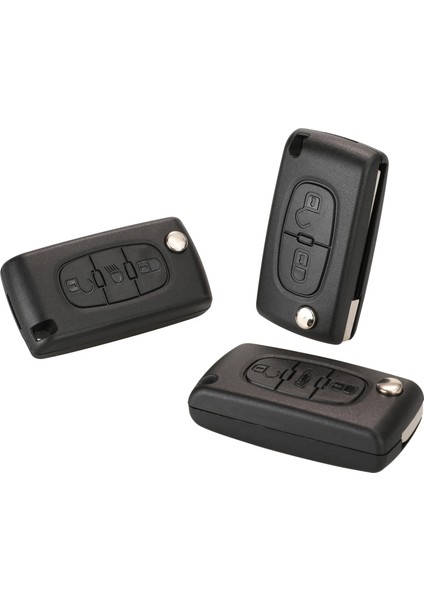 3b1 CE0536 HU83 Stili Citroen Için Peugeot Citroeasso Için Jingyuqin Flip Uzaktan Araba Anahtarlık Kabuk (Yurt Dışından) indirimleri