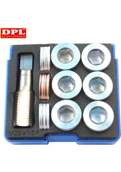 M20 x 1.5 Stili M13 x Ila M22 x (Adım) Musluk ve Yağ Tahliye Tapası Vidaları Onarım Cıvatası Seçimi (Yurt Dışından) fırsatları