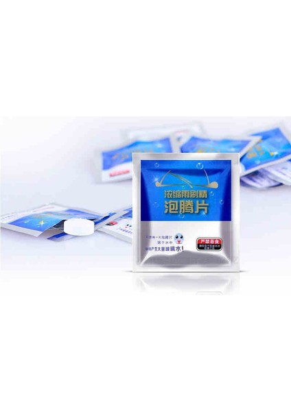 Kahverengi Tarzı Genel Dört Mevsim Için Efervesan Cam Su Katı Silecek Konsantre Temizlik Maddesi (Yurt Dışından)