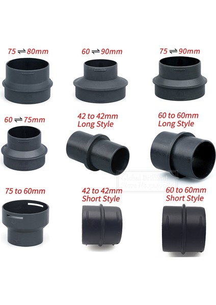 60 75 Adaptör A Stili Eberspacher Veya Webasto Için mm Oto Isıtıcı Kanal Düşürücü Hortum Tüp Bağlayıcı Isıtıcı Kanal Boru Marangoz Bağlayıcı (Yurt Dışından)