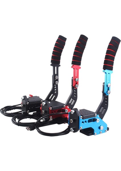 Ortak Tahta Stili Yeni Logitech Fren Sistemi 14 Bit Hall Sensörü Yarış Oyunları Için USB El Freni Sim G Fanatec Osw Dirt Rally Red (Yurt Dışından)