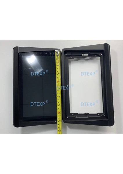 Amplifikatör Kiti Stili Ekle 1 Takım 9 Inç V31 V43 V32 V33 Pajero Park Kamera Için DVD Kapak Montero Navigasyon Paneli Tablet Çerçeve Desteği (Yurt Dışından)