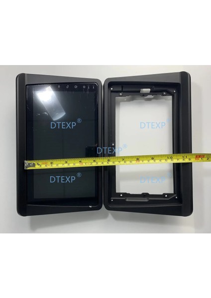Amplifikatör Kiti Stili Ekle 1 Takım 9 Inç V31 V43 V32 V33 Pajero Park Kamera Için DVD Kapak Montero Navigasyon Paneli Tablet Çerçeve Desteği (Yurt Dışından)