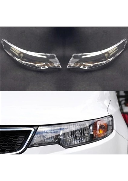 Doğru Stil Kia Ceratoforte Için Araba Far Kafa Lambası Lambası Şeffaf Lens Oto Kabuk Kapağı (Yurt Dışından) modelleri