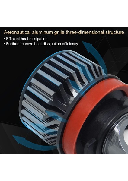 H1 Stili 8000K 2 Adet H1 H3 H4 H7 LED Ampul H8 H11 Hb Hb Araba Far Ampülleri Lm 8000K Araba Işıkları Otomobiller 12V Sis Lambası (Yurt Dışından)