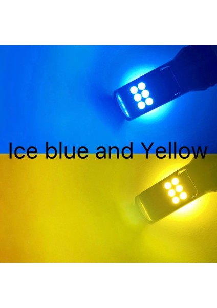 H8 Stili Buz Mavisi ve Sarı 2ADET H8 H11 LED Ampul Hb4 LED Sis Lambasık 12V 24V Beyaz Sarı Yeşil Limon Buz Mavisi Araba Sürüş Işıkları H16 Oto Lambası (Yurt Dışından)