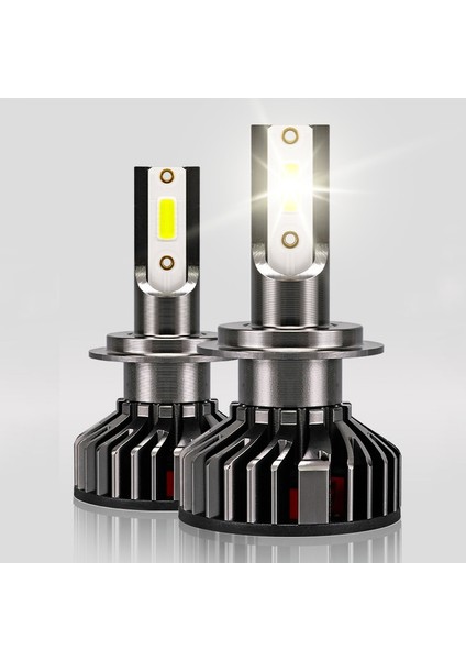 Hb3 9005 Stili F2-Canbus Yerleşik 2 Adet Lm LED Işıklar H4 H7 Araba Ampul Far H4 H1 H3 H11 H Cob Chık Sis Lambası H LED Farlar (Yurt Dışından)