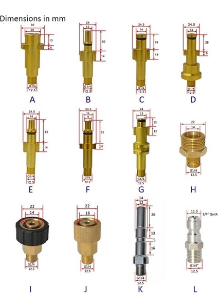 Xiyu Shop D Stili Metal Adaptör Köpük Memesi Köpük Jeneratörü Köpük Tabancası Yüksek Basınçlı Yıkama Sabunu Nilfisk Karcher Huter Elitech Lavor Için Köpürtücü (Yurt Dışından)