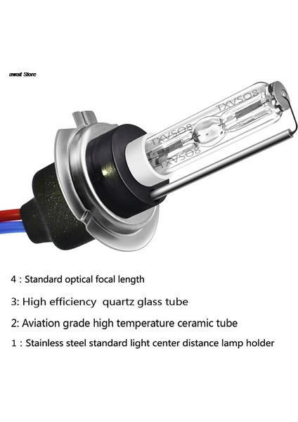N2 Xenon H7 Hıd Kiti 55W Araba Far Ampülleri 12V 4300K ​​5000K 6000K 8000K K (Yurt Dışından)