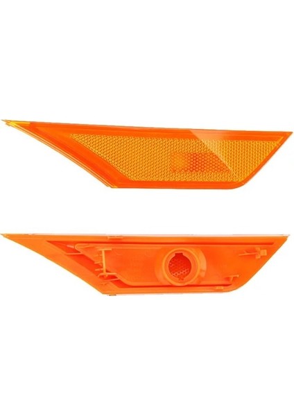 Kehribar Tarzı Yubao Araba Yan Işaretleyiciler Lens Switchback Smokedamberwhite Sinyal Lambaları Civic x 10TH Flaşör Köşe Park Işığı (Yurt Dışından)