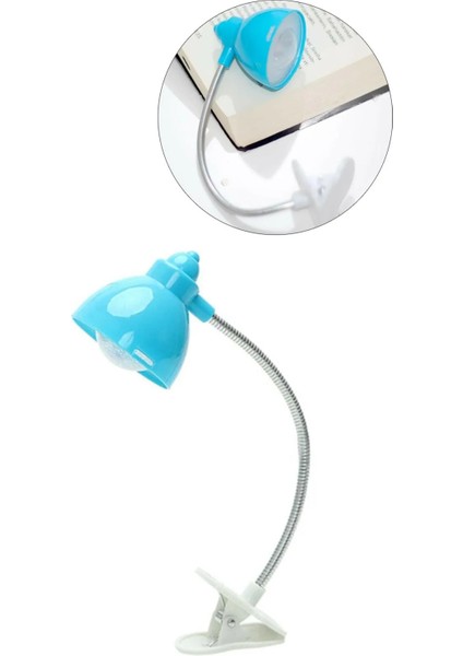 Mini Akrobat Mandallı LED Işıklı Kitap Okuma Lambası