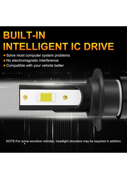 H8 Stili 6000K Soğuk Beyaz Cartnt H11 H7 LED Far Ampülleri H4 Araba Işıkları H8 H9 Hb Hbk 8000K Ampul 110W 12V Lm Otomatik Farlar (Yurt Dışından) fiyatları