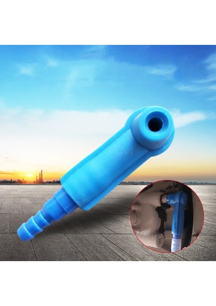 5 Adet Tarzı Yağ Pompalama Borusu Araba Fren Sistemi Sıvı Konektörü Yağ Boşaltılmış Hızlı Değiştirme Aleti Yağ Dolum Ekipmanı Mavi Fren Yağı Değiştirme (Yurt Dışından) modelleri