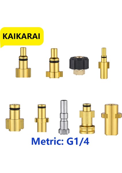 Kahverengi Tarzı Lavabo Aksesuarlarımetal Adaptör Köpük Nozuluköpük Jeneratörü Yüksek Basınçlı Yıkama Makinesinilfisk Huter Elitech Lavor Karcher Adaptörü (Yurt Dışından)