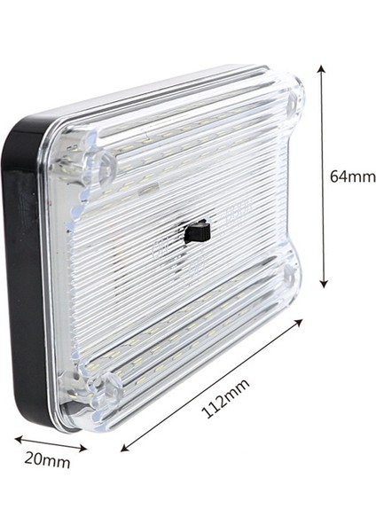 12V 36 LED Araç Araba Iç Işık Kubbe Çatı Tavan Okuma Gövdesi Araba Işık Lambası Yüksek Li Ampul Araba Styling Gece Lambası (Yurt Dışından)