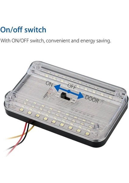 12V 36 LED Araç Araba Iç Işık Kubbe Çatı Tavan Okuma Gövdesi Araba Işık Lambası Yüksek Li Ampul Araba Styling Gece Lambası (Yurt Dışından)