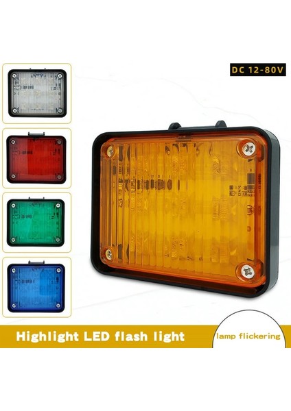 Kırmızı Stil Dmd LED Strobe Uyarı Işığı Araba Izgarası Yanıp Sönen Kamyonet Işaret Tehlikesi Acil Trafik Işığı LED Acil Lamba (Yurt Dışından) fiyatları