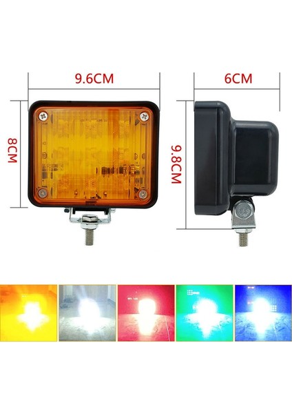 Kırmızı Stil Dmd LED Strobe Uyarı Işığı Araba Izgarası Yanıp Sönen Kamyonet Işaret Tehlikesi Acil Trafik Işığı LED Acil Lamba (Yurt Dışından) modelleri