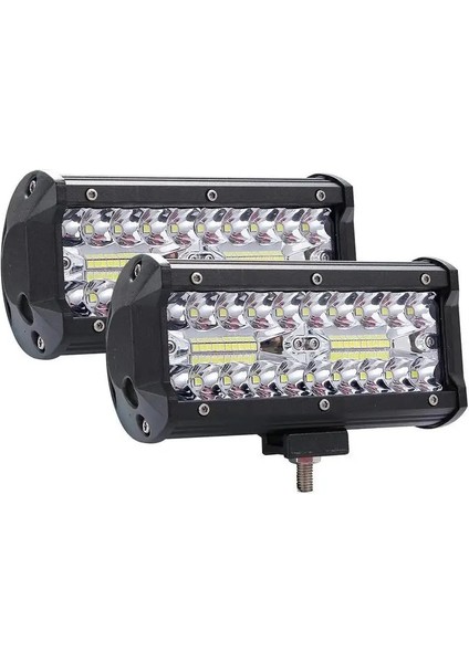 2 Adet 400W 7 Inç Tarzı W LED Combo Çalışma Işığı Bar Spot Işığı Off-Road Sürüş Sis Lambası Kamyon Tekne Için 12V 24V Far Atv LED Işık Için (Yurt Dışından)