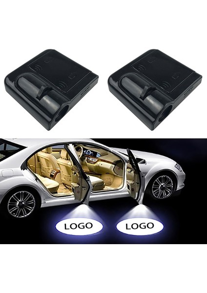 Opel Için 1 Adet Evrensel Kablosuz LED Gölge Projektör Nezaket Adım Işıkları Karşılama Işıkları Arabalar Kapı Gölge Işığı Lazer Amblem Lambaları Kiti (Yurt Dışından) fırsatları