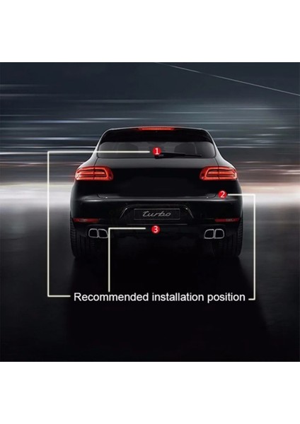 Göz Kamaştırıcı Yeni Model Çarpışma Önleyici Arka Uç Araba Lazer Kuyruk Sis Lambası Otomatik Fren Park Lambası Yetiştirme Uyarı Işığı Araba Şekillendirme # (Yurt Dışından) fırsatları