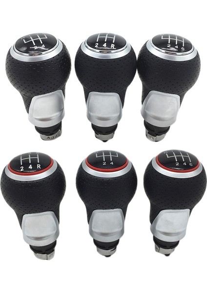 Kırmızı R123456 12MM Vites Topuzu Kolu Sopa Audi A3 A4 B6 B7 B8 Ak A5 8t Q5 8r S Hattı Ibiza 6j Seat Leon Golf Mk4 Passat (Yurt Dışından) fiyatları
