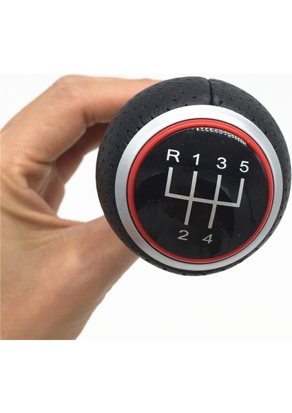 Kırmızı R123456 12MM Vites Topuzu Kolu Sopa Audi A3 A4 B6 B7 B8 Ak A5 8t Q5 8r S Hattı Ibiza 6j Seat Leon Golf Mk4 Passat (Yurt Dışından) fırsatları