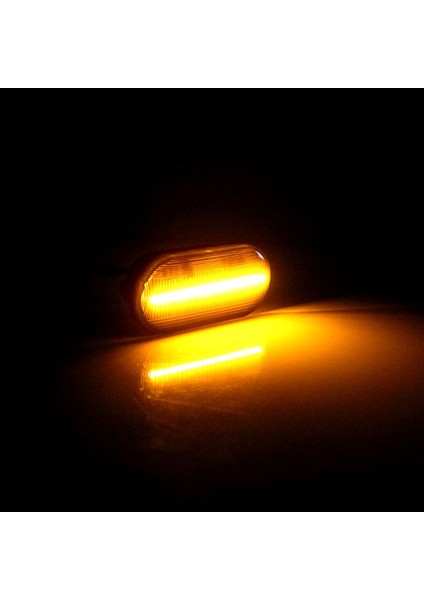 Sarı Ijdm Canbus Amber Sarı Duman Yan Işaretleyici Işıkları Dönüş Sinyali Işıkları Vw Bora Golf Assat 3bg Polo Sb6 12V Için LED Göstergesi (Yurt Dışından) modelleri