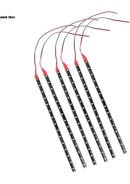 Kırmızı Et Su Geçirmez Çok Renkli DC12V Motor LED Şerit Araba Motosiklet Için Gövde Altı Işık (Yurt Dışından)