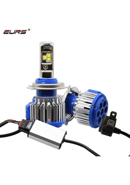 8000LM Tarzı 6000K Soğuk Beyaz Eur T1 Araba Farı H7 H4 LED H8H11 Hb Hb H1 H Hw 8000LM Otomatik Ampul Fark Işık (Yurt Dışından) fırsatları