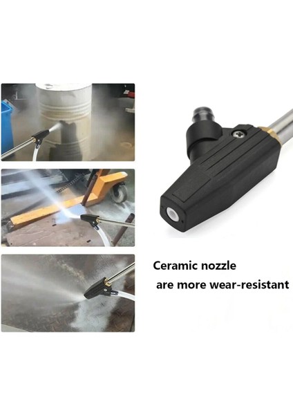 6 Adet Nozul Stili Kumlama Tabancası Makine Memesi Kumlama Için Boya Püskürtme Tabancası Kum Hortum Için, Karcher K2 K3 K4 K5 K6 K7 Basınçlı Yıkama Için (Yurt Dışından)