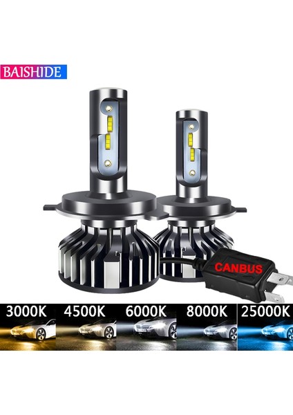16000LM Tarzı 6000K Araba Far H7 LED H1 H4 LED H3 H8 H Hb3 Hb4 110W K Araba Styling Oto Far Sis Ampulleri (Yurt Dışından)