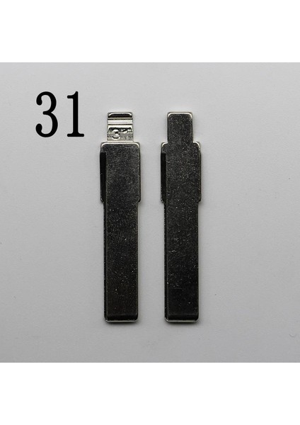 No.31 Tarzı Uzaktan Zincir #02 #31B #15 Anahtar Bıçak Araba Anahtarı Embriyo Kia Toyota Sağ Sol Bıçak Araba Anahtarı Embriyo No.15 Anahtar Kafasının Değiştirilmesi (Yurt Dışından)