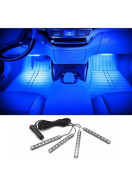 Kırmızı Vw Polo Golf Touareg Passat B5 B6 Jetta Mk4 Mk5 Beetle cc Caddy Için Araç Iç Atmosfer Işığı Rgb LED (Yurt Dışından)