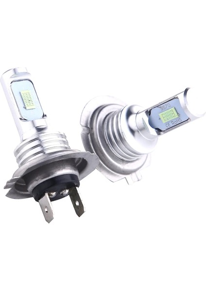 H1 Stili 3000K 2 Adet H4 H7 H11 H8 H Hb4 H Hb3 Mini Araba Far Ampülleri LED Lamba ile Lm Oto Sis Işığık 8000K (Yurt Dışından)
