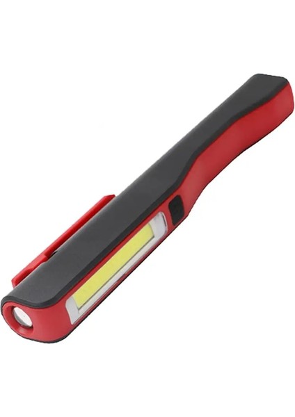 Turuncu Tarzı Cob LED Işık USB Şarj Edilebilir Manyetik Muayene Çalışma Lambası Kalem El Feneri (Yurt Dışından) modelleri